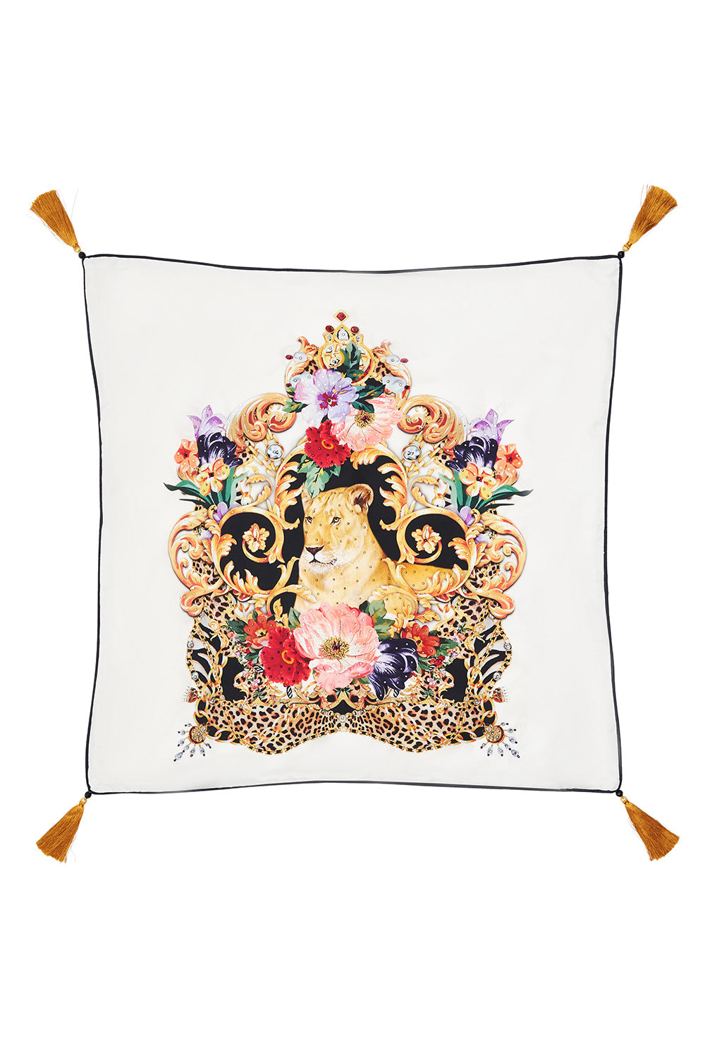 LARGE SQUARE CUSHION REIGN SUPREME