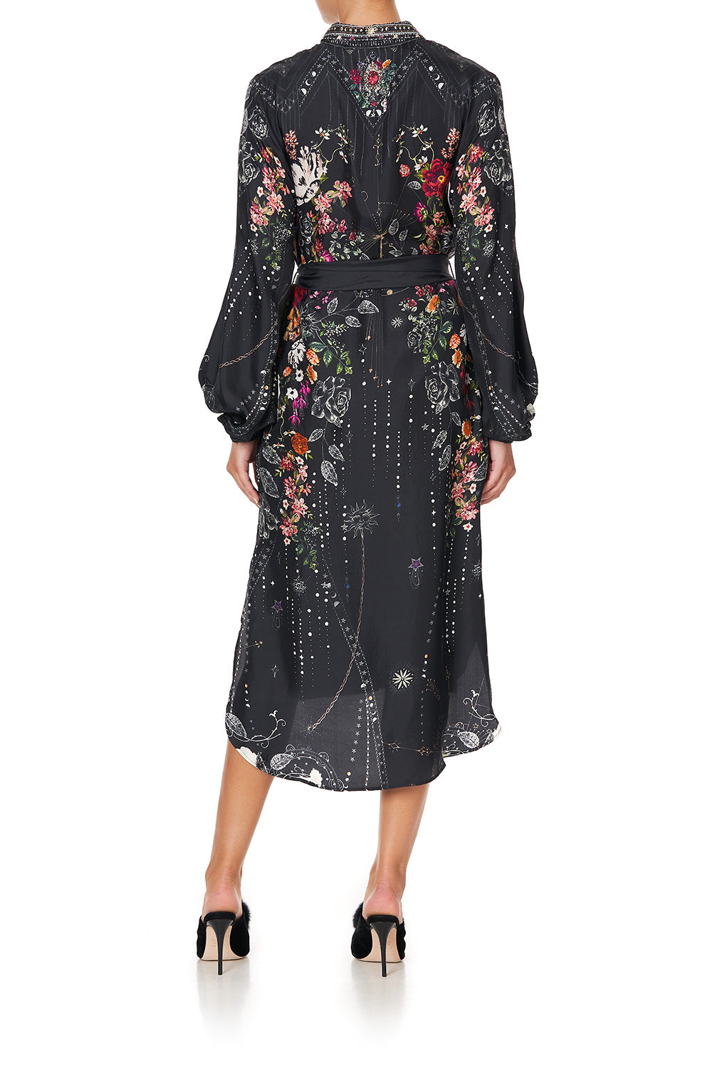 HIGH LOW MIDI SHIRT DRESS TO THE GYPSY