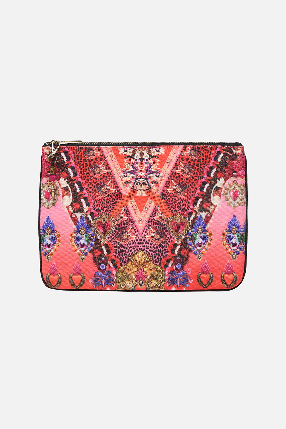 SMALL CANVAS CLUTCH ARTESANIA MANIA