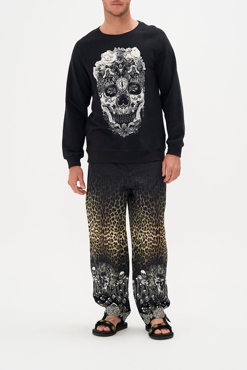 RELAXED DROPPED CROTCH PANT ORDER OF DISORDER