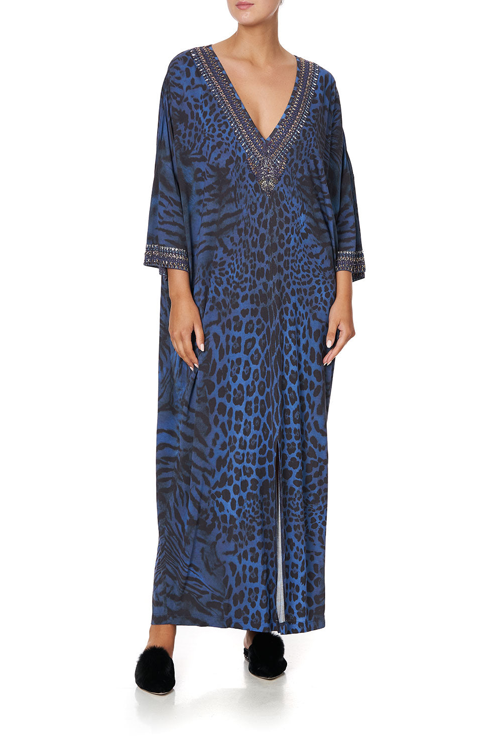 JERSEY V-NECK BATWING KAFTAN THE CATS MEOW