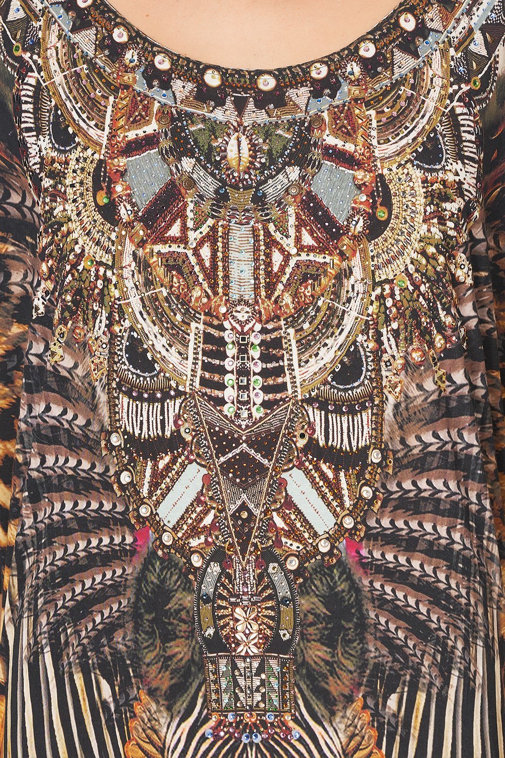 SCOOP BACK HEM DRESS NINE LIVES