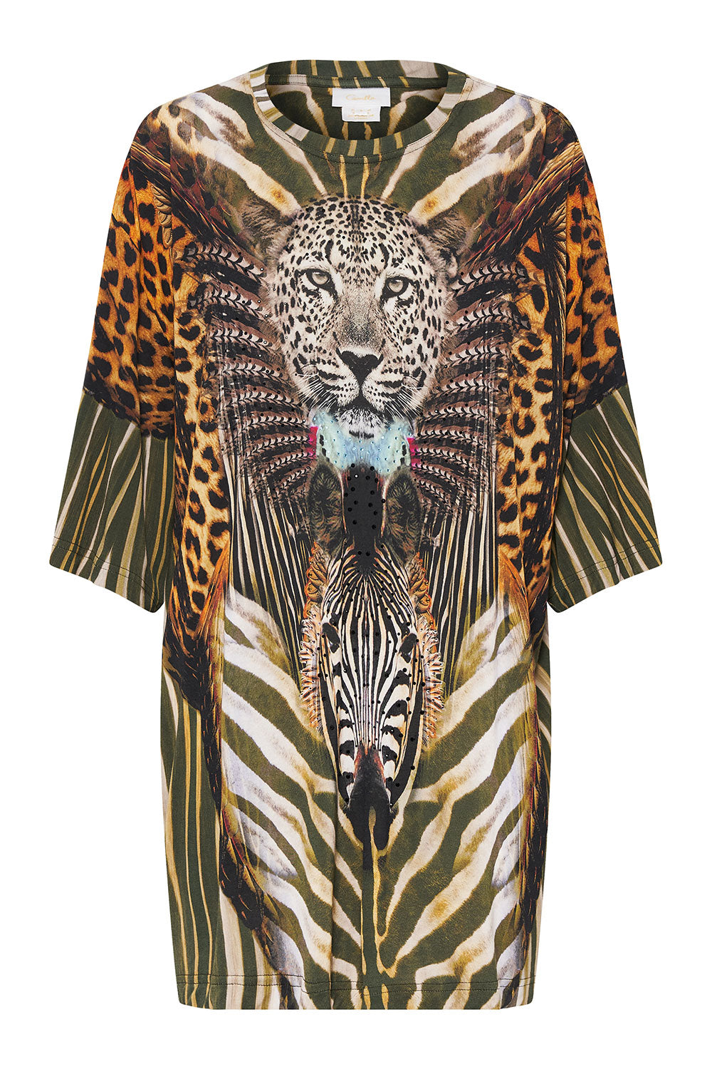 SUPER OVERSIZED TEE NINE LIVES