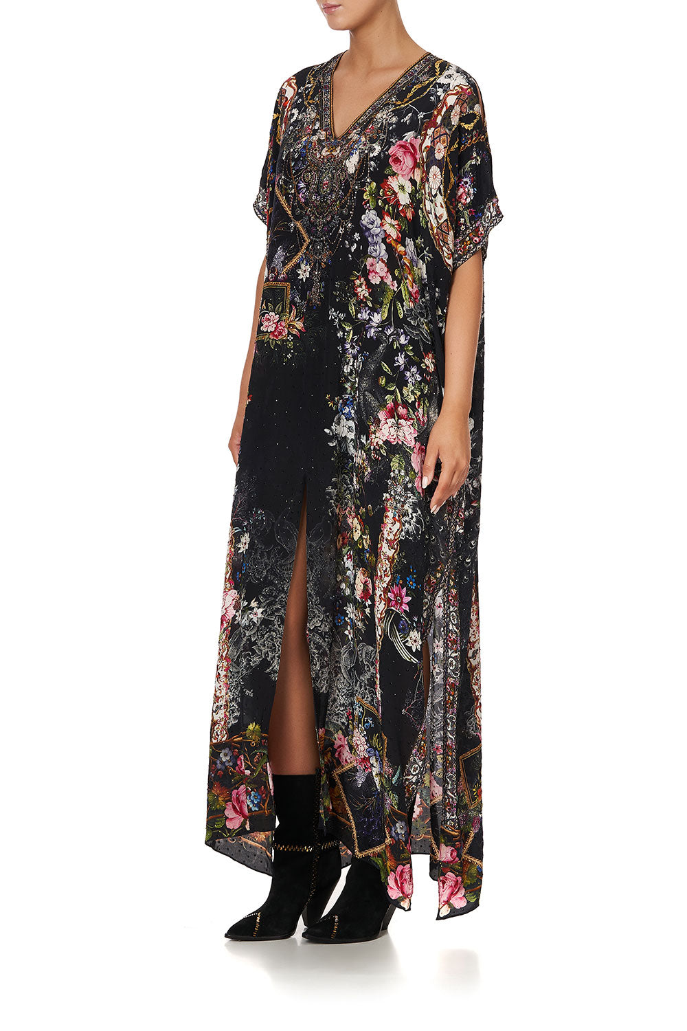 SLIM FIT KAFTAN WITH SPLIT FROM THE ARCHIVES