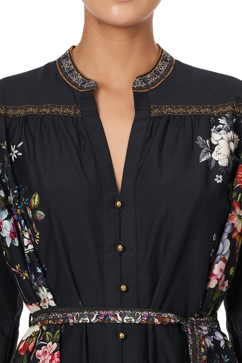 BLOUSON SLEEVE MIDI DRESS FROM THE ARCHIVES