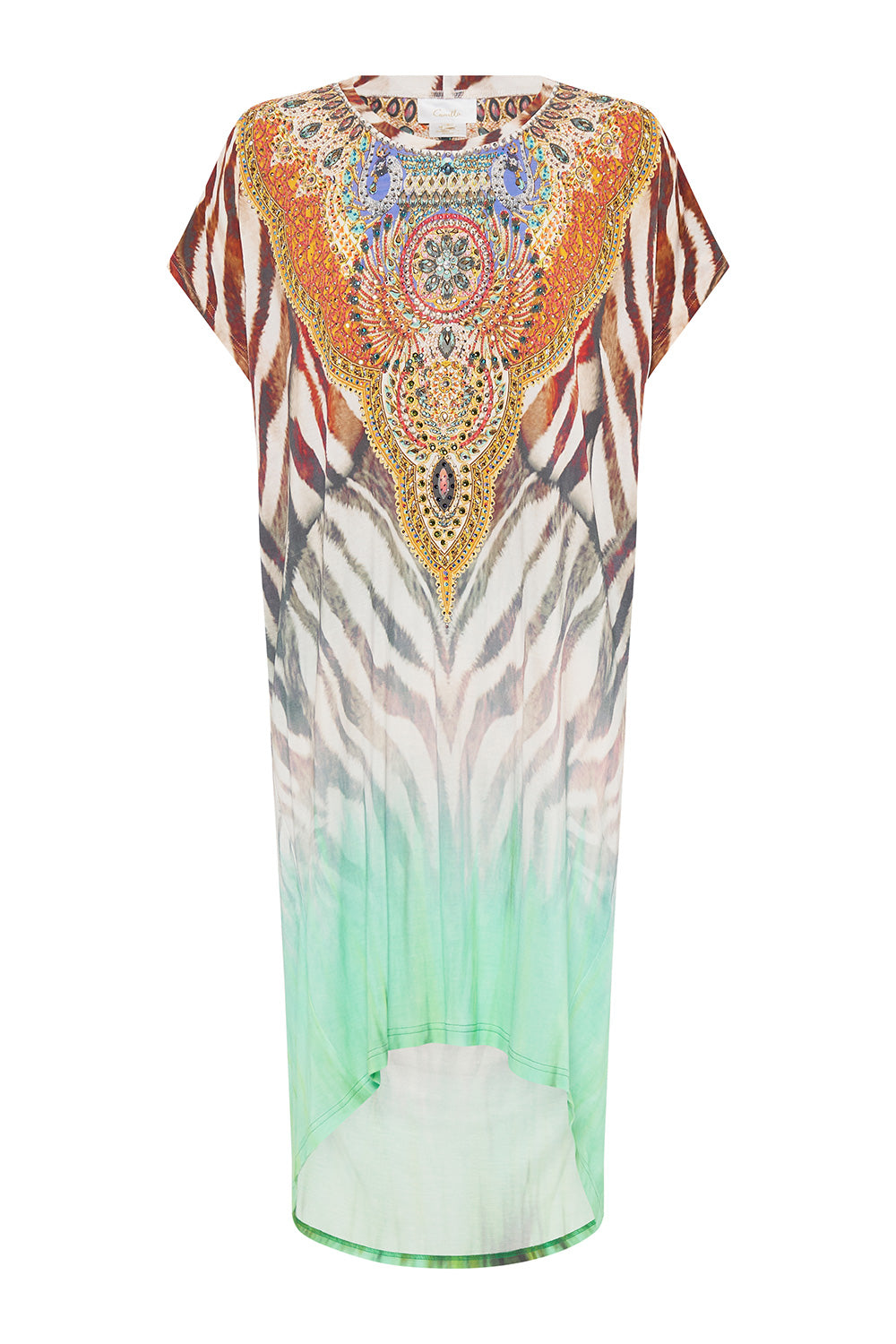 LONG SCOOP BACK HEM T-SHIRT SAVANNAH