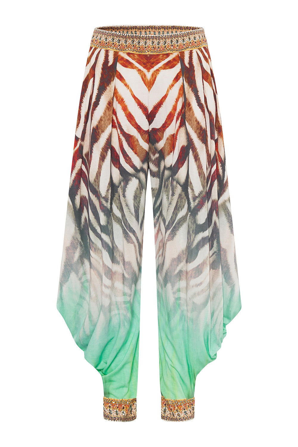 JERSEY DRAPE PANT WITH POCKET SAVANNAH