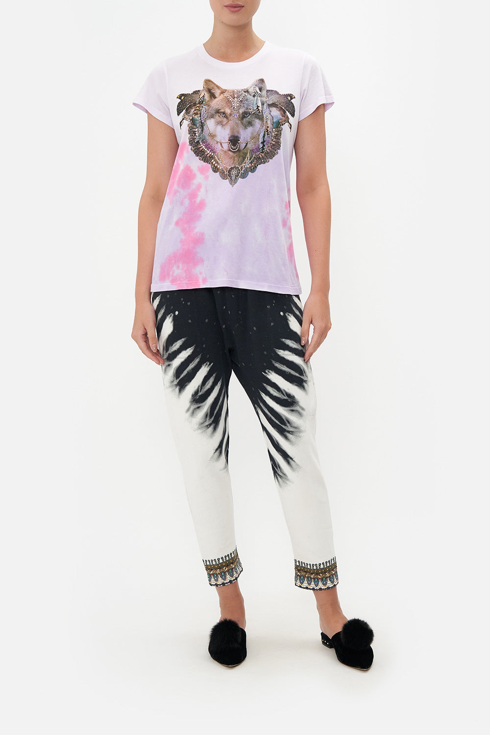 SLIM FIT  ROUND NECK T-SHIRT CALL OF THE FALCON