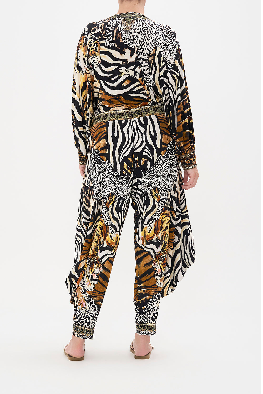 JERSEY DRAPE PANT WITH POCKET WHATS NEW PUSSYCAT