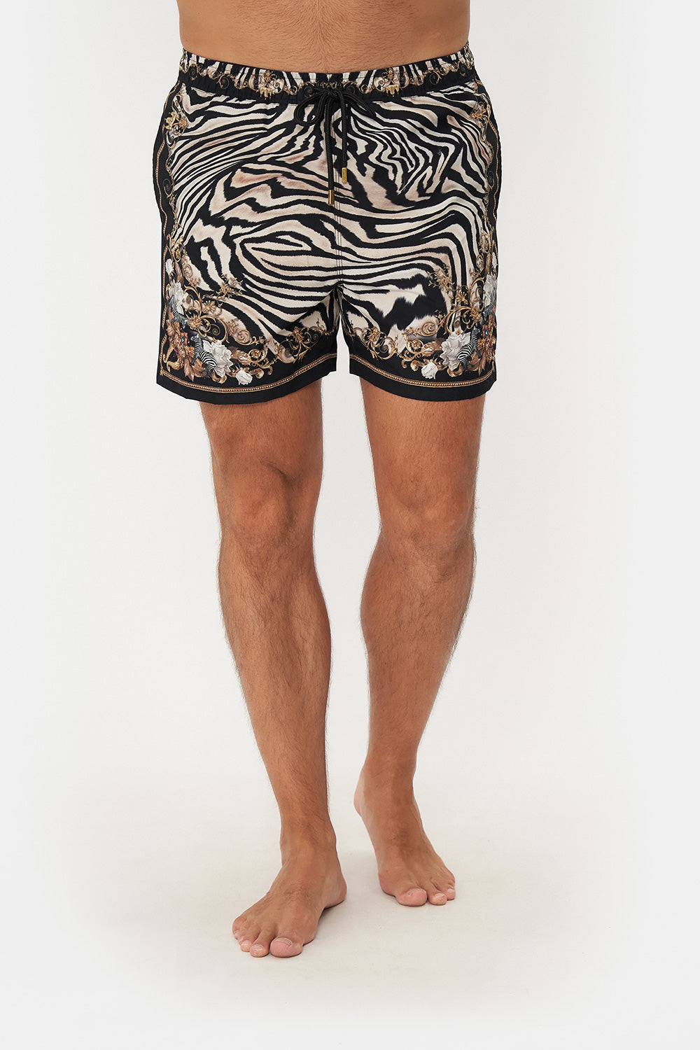 ELASTIC WAIST BOARDSHORT EARN YOUR STRIPES