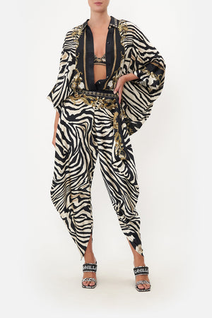DRAPED SIDE PANT EARN YOUR STRIPES