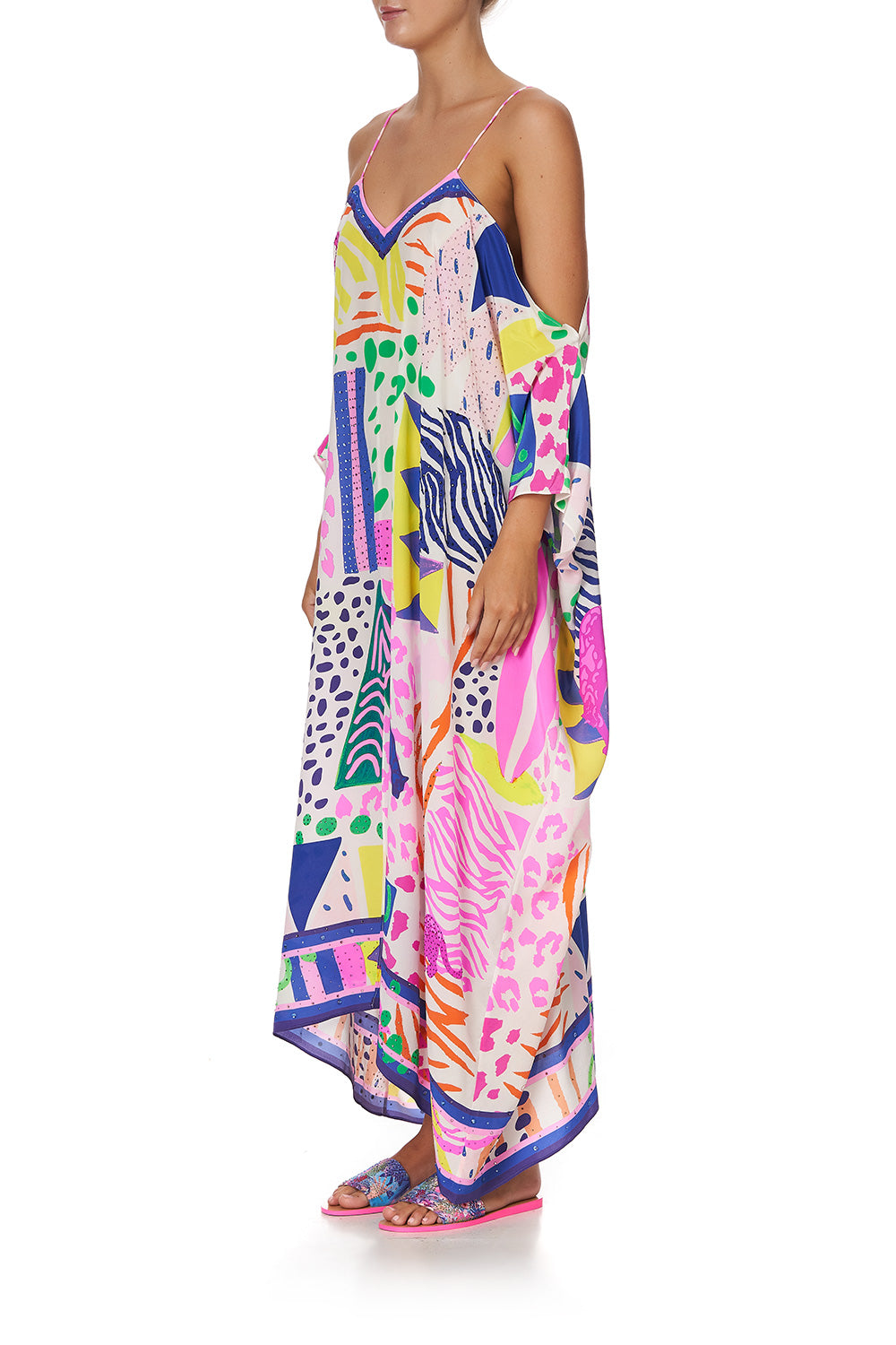 SHOESTRING STRAP KAFTAN BONZA BABE