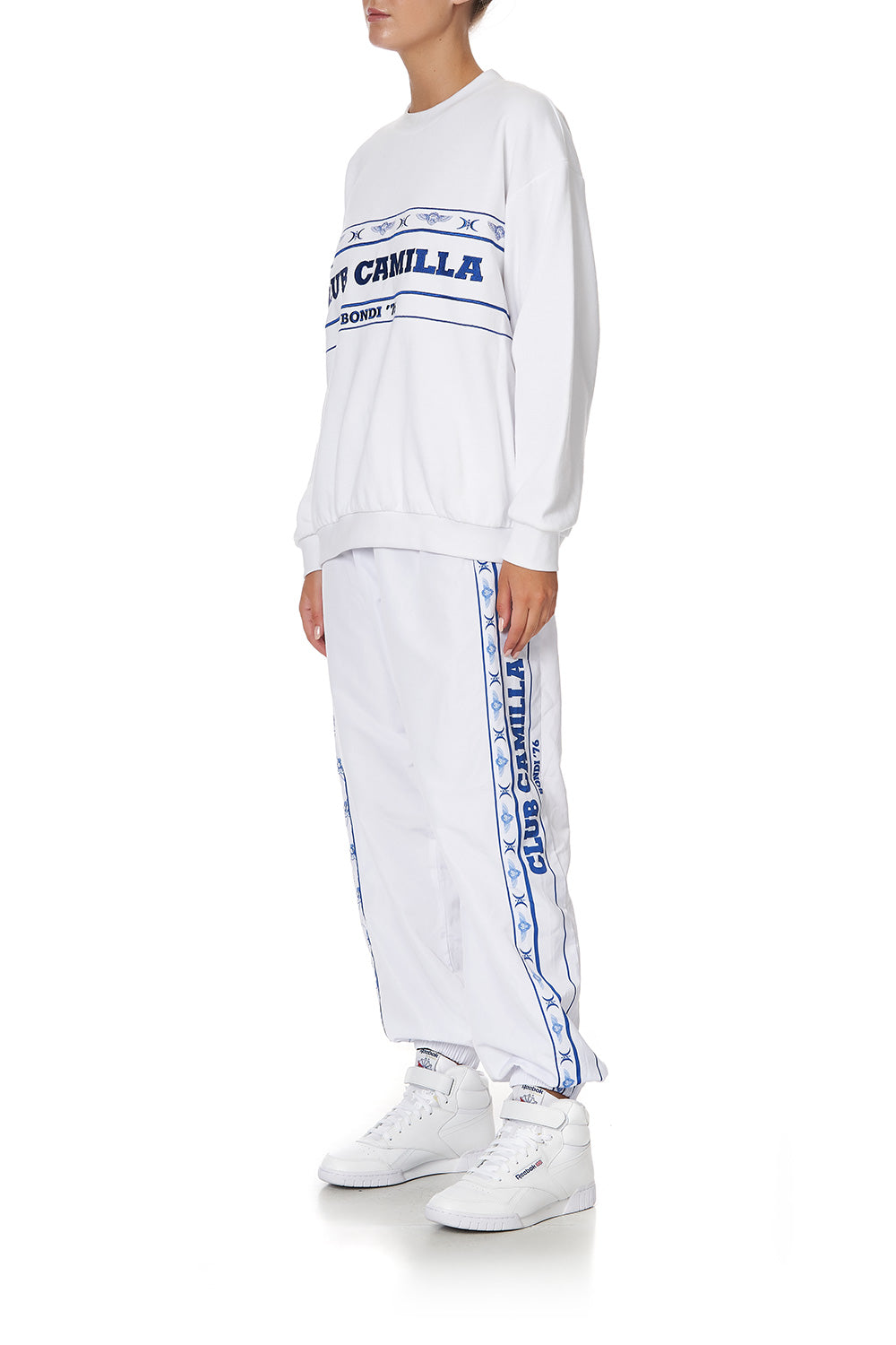 OVERSIZED SWEAT WITH CONTRAST STRIPE NIERIKA