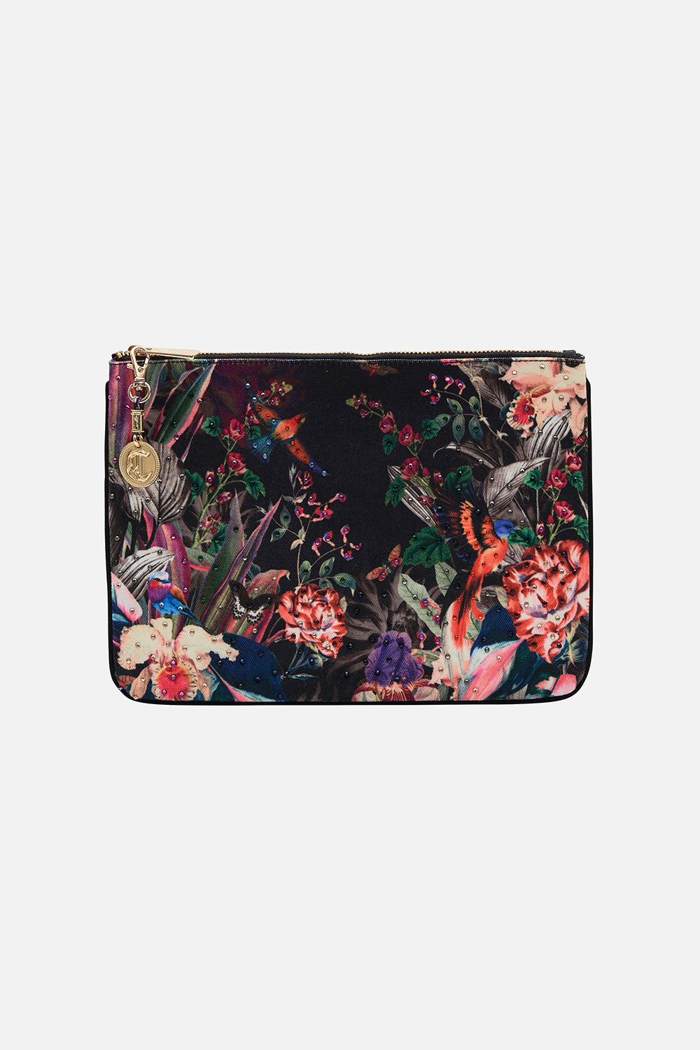 SMALL CANVAS CLUTCH PARADISO PLACE