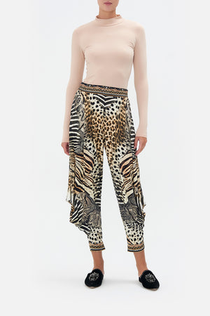 JERSEY DRAPE PANT WITH POCKET FOR THE LOVE OF LEO