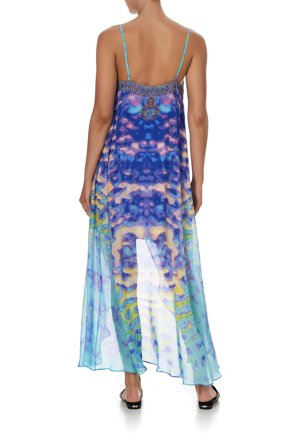 MINI DRESS WITH LONG OVERLAY THE CALL OF THE BANSHEE