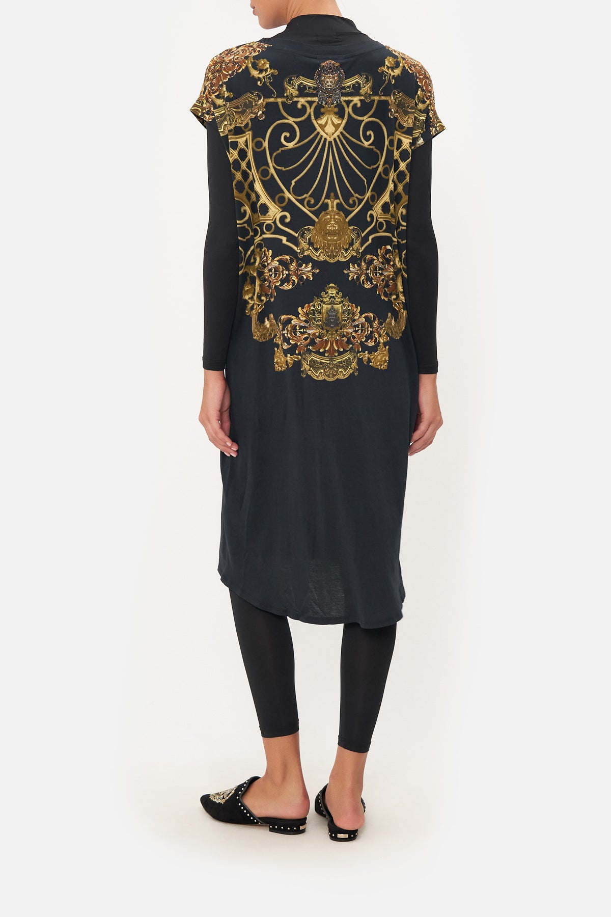 EXTENDED SHOULDER DRESS SHADOWS OF ARMADA LOUNGE