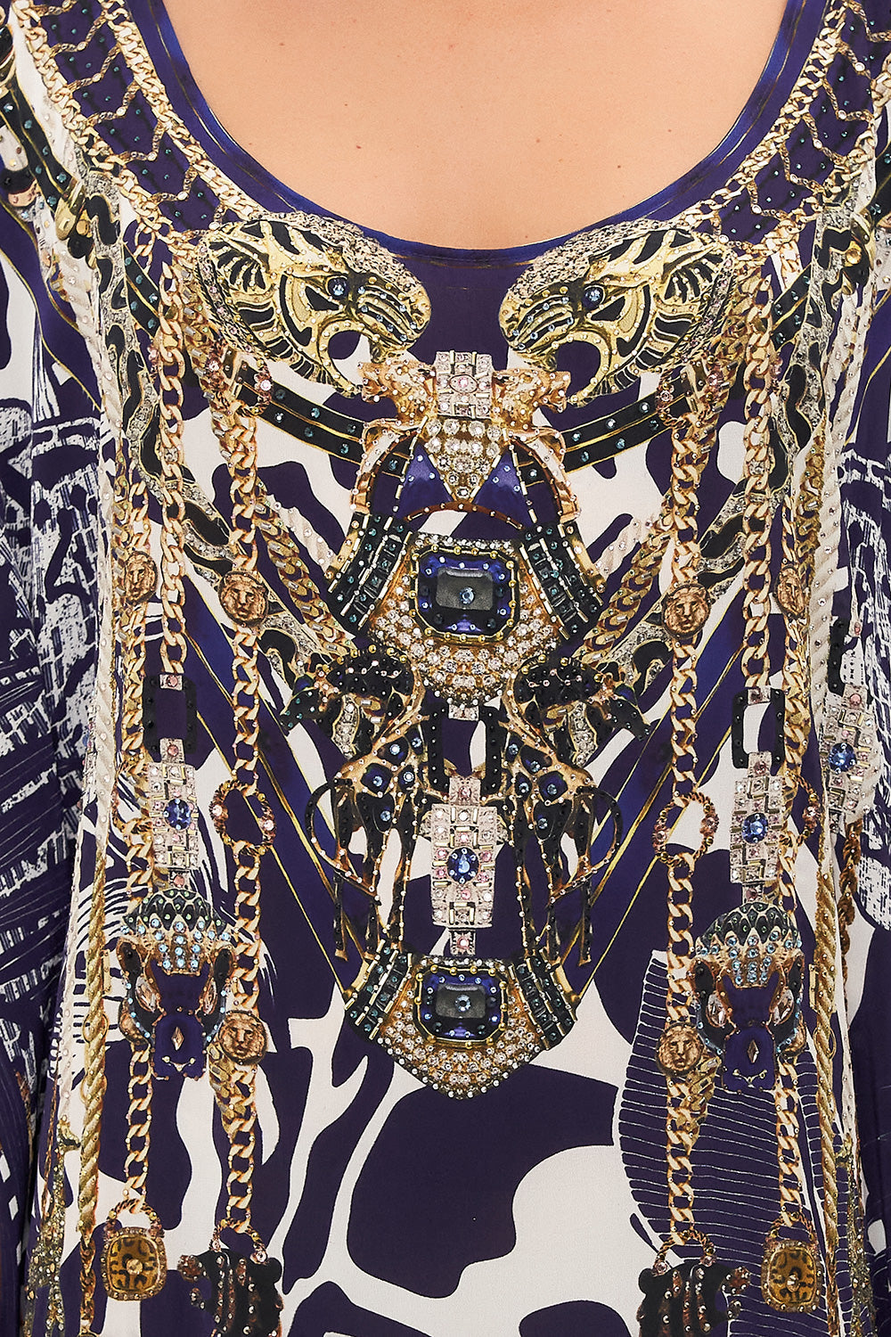 ROUND NECK KAFTAN WHERES YOUR HEAD AT