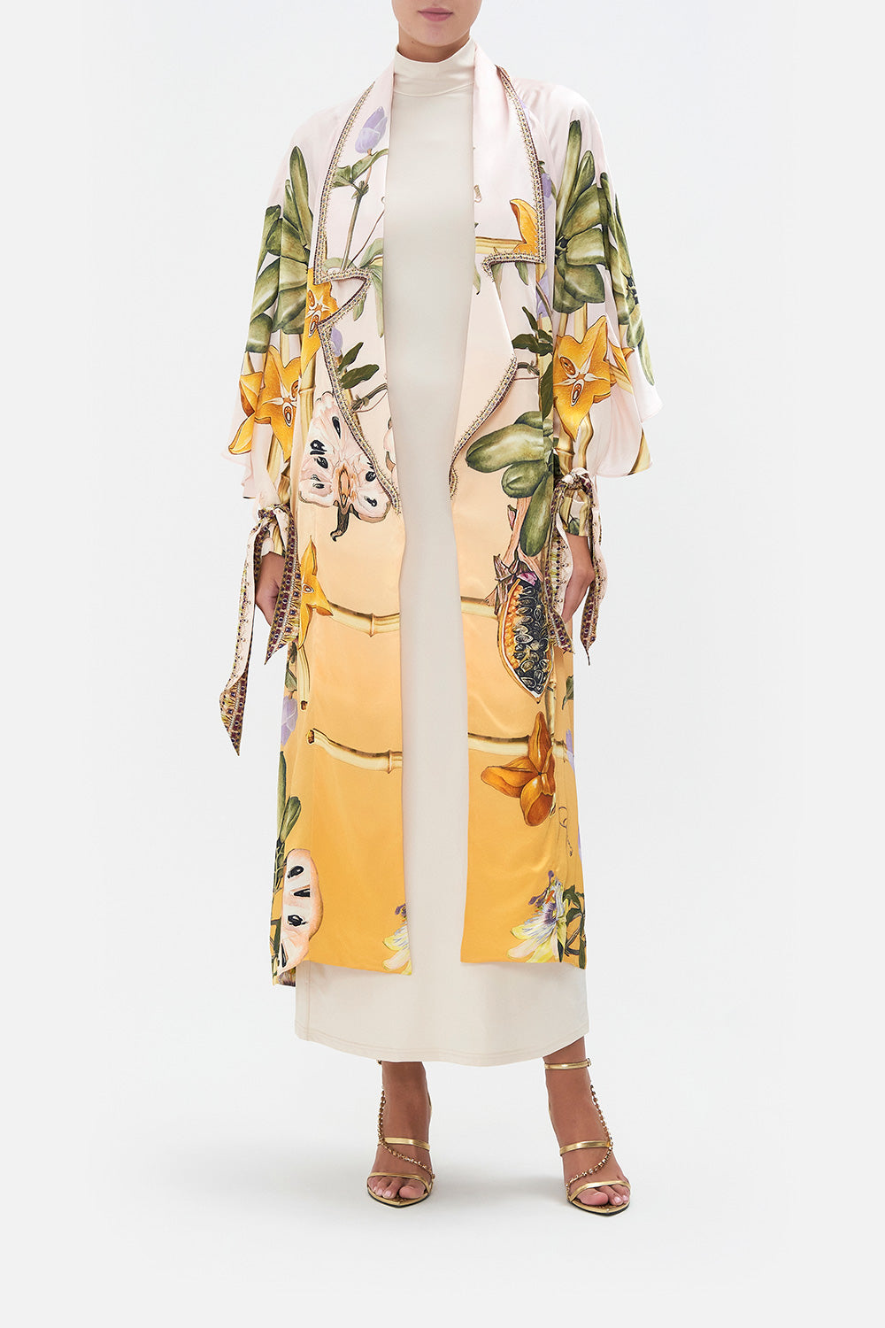 SOFT TRENCH WITH TIES ORIGINAL SIN