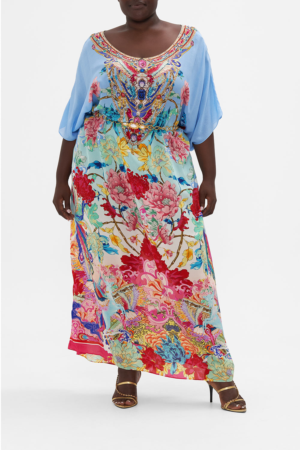 ROUND NECK KAFTAN GO STAG