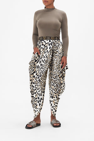 DRAPED SIDE PANT COOL FOR CATS