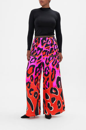 WIDE LEG TROUSER WITH FRONT POCKETS ALWAYS CHANGE YOUR SPOTS