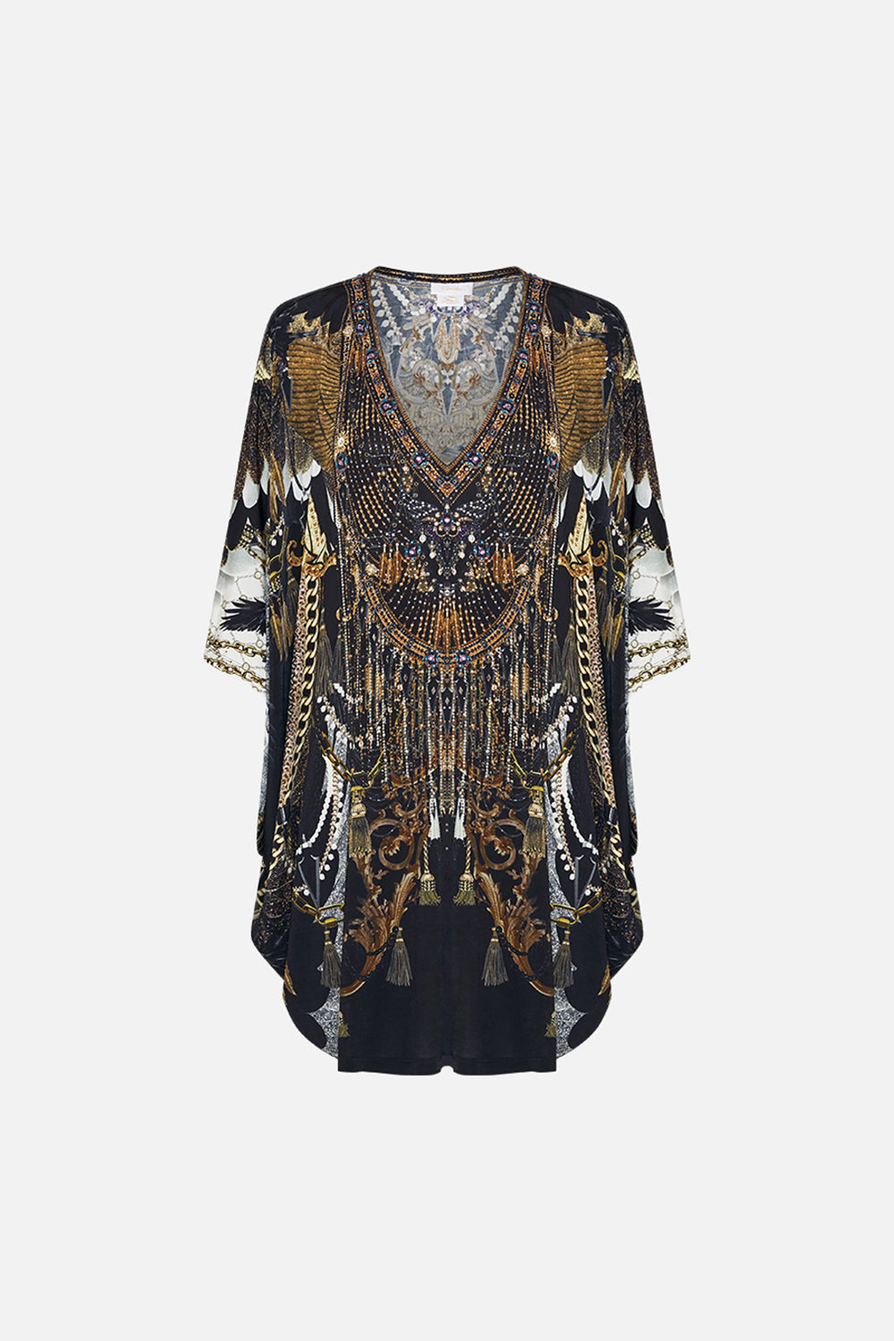 BAT SLEEVE DRESS RAVIN RAVEN