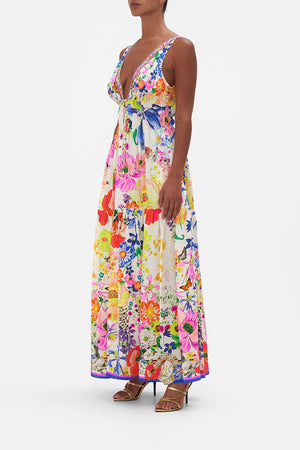 Shirred Waist Detail Long Dress, Fairy Gang | CAMILLA AU – CAMILLA