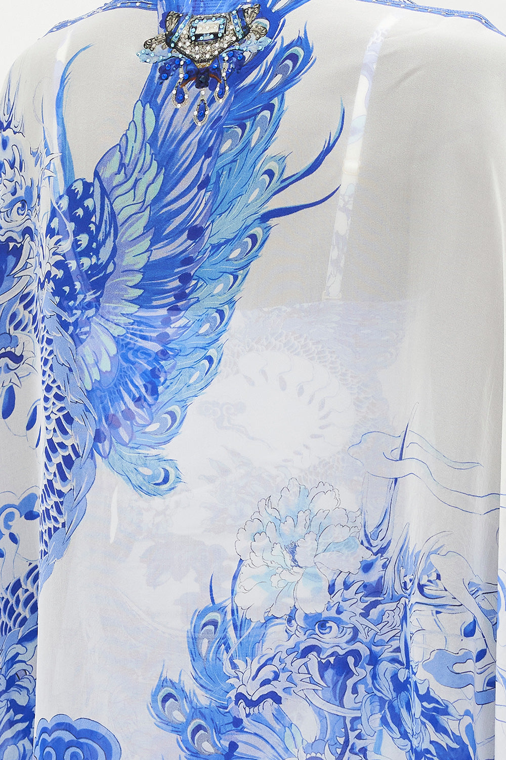 SILK SHRUG HEART OF A DRAGON