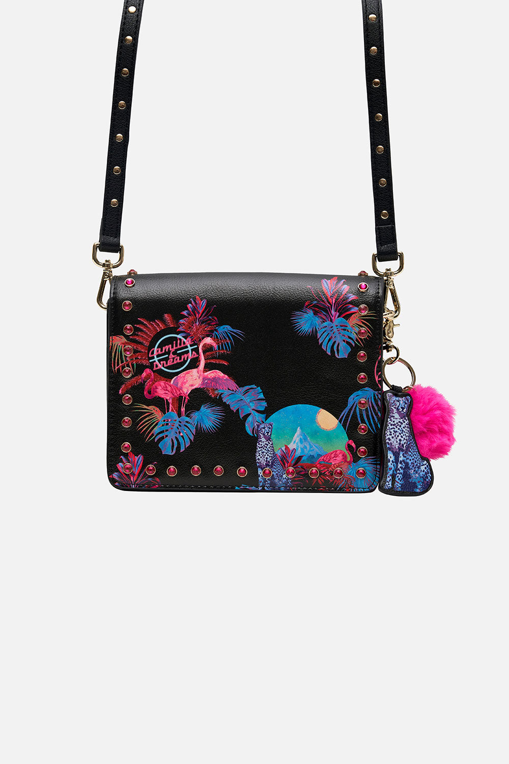 CROSS BODY BOX BAG NAUGHTY NEON