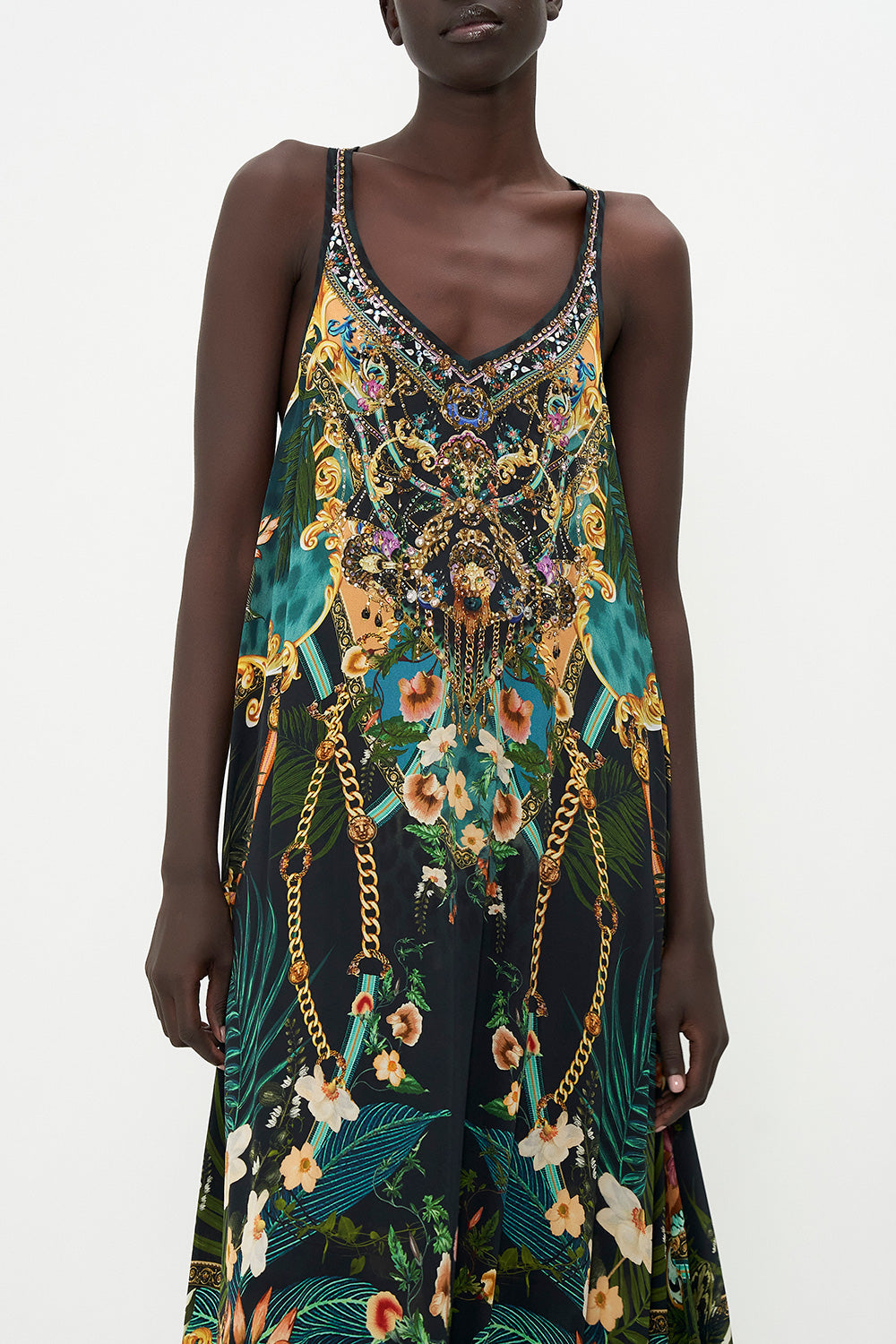 V NECK RACERBACK DRESS FEARLESS FELIS