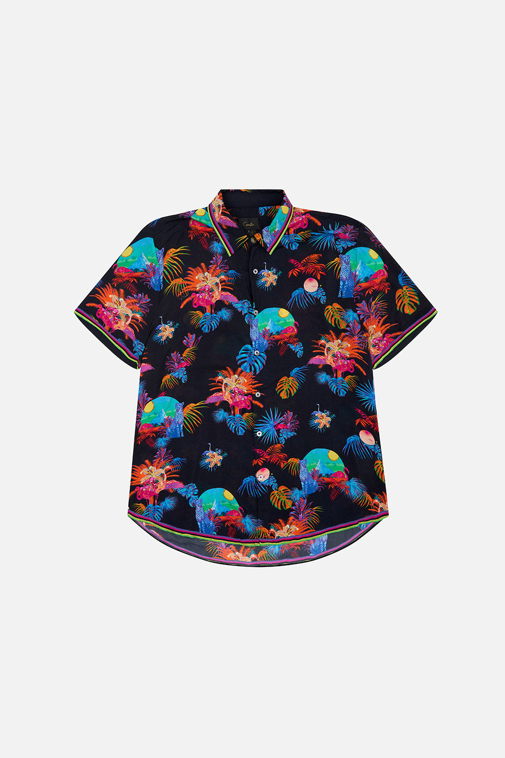 Short Sleeve Button Through Shirt CAMILLA AU – CAMILLA