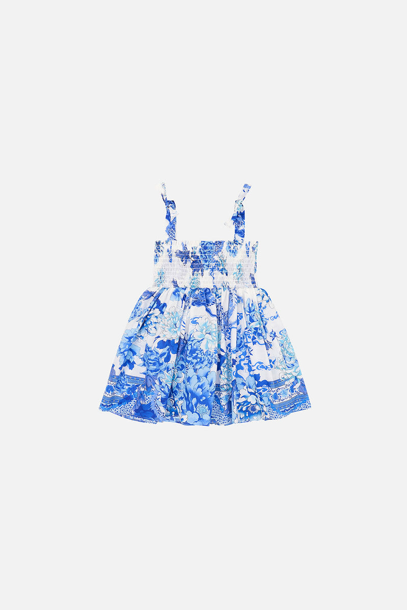 BABIES DRESS WITH SHIRRING THE JEWELLERY PALACE main image 1