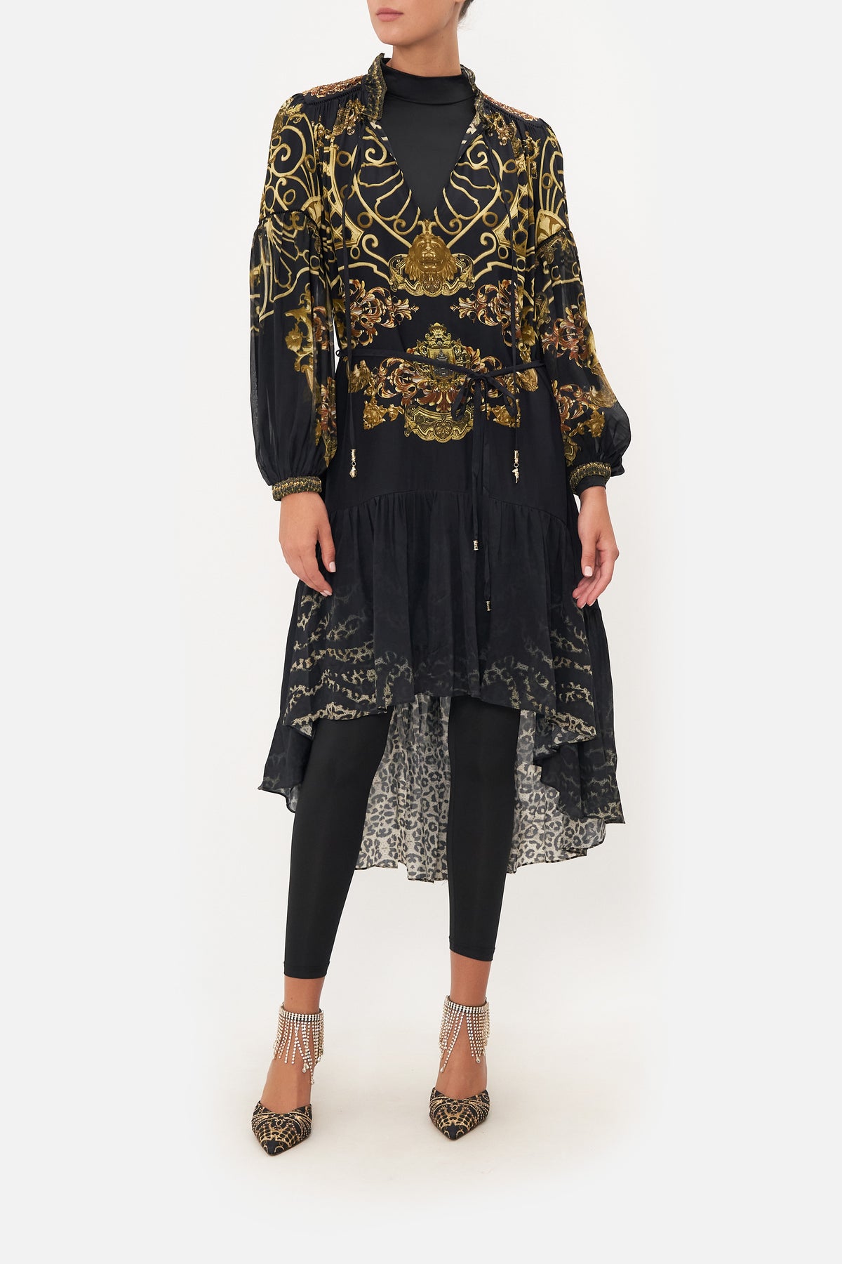 BLOUSON HIGH LOW DRESS SHADOWS OF ARMADA