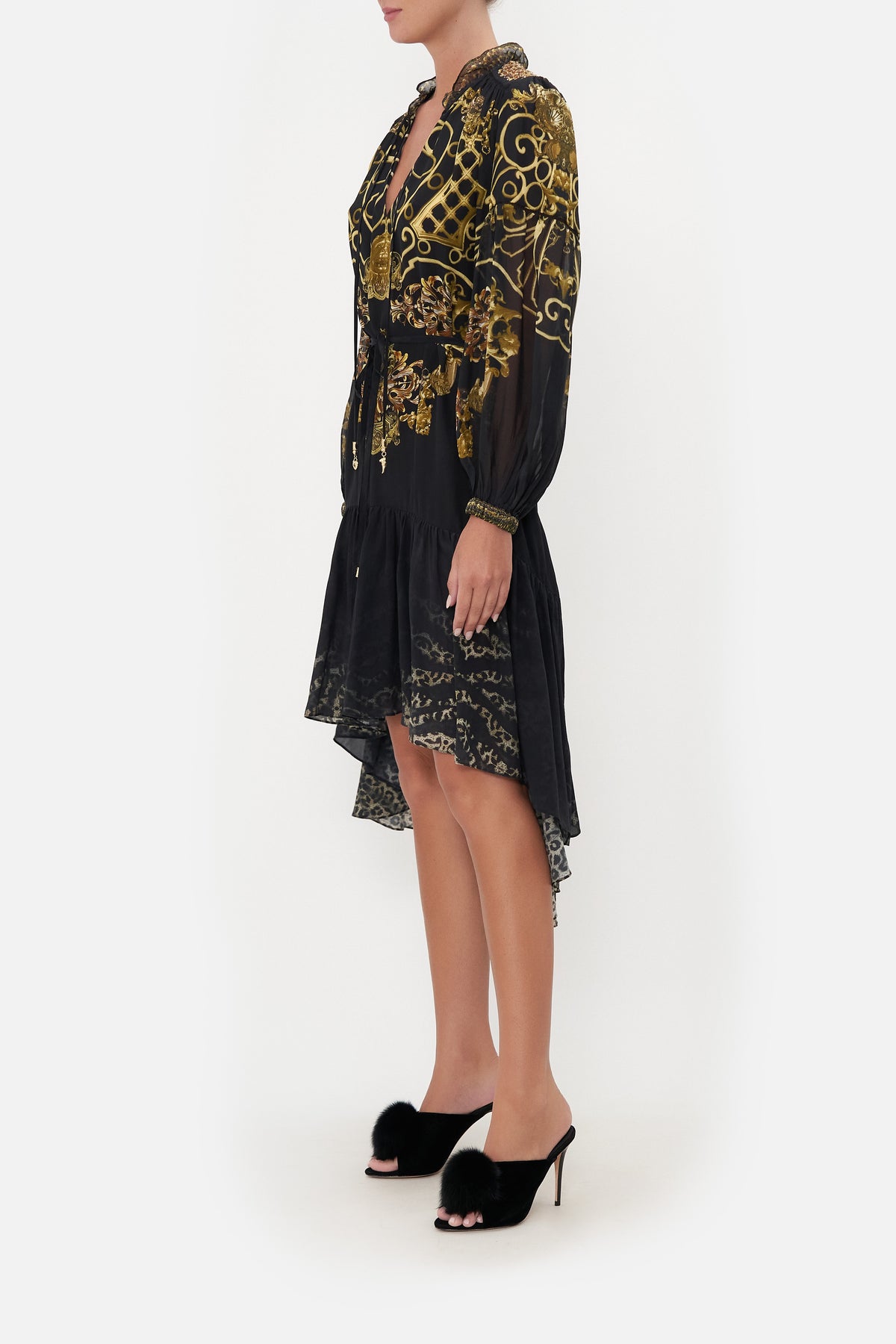 BLOUSON HIGH LOW DRESS SHADOWS OF ARMADA