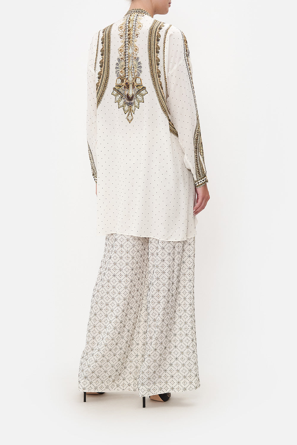 SHIRT WITH SIDE BUTTONS LUXE ESPIRITU