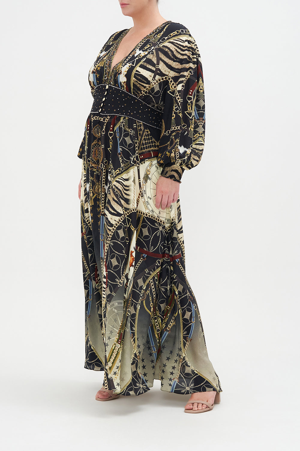 BUTTON DRESS WITH SHAPED WAISTBAND BOSS OF THE BRUMBIES