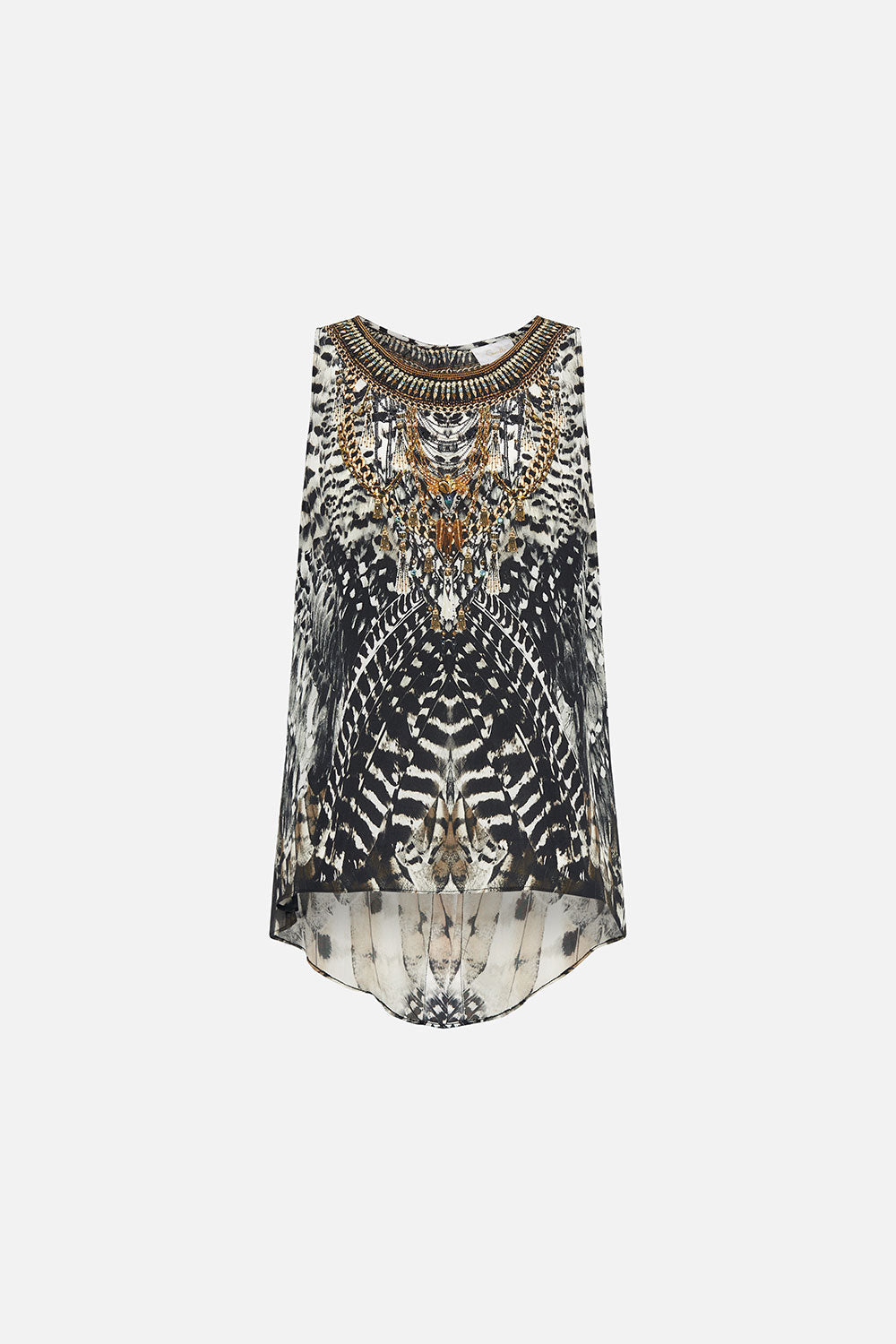 BUTTON BACK TOP NIGHT OWL