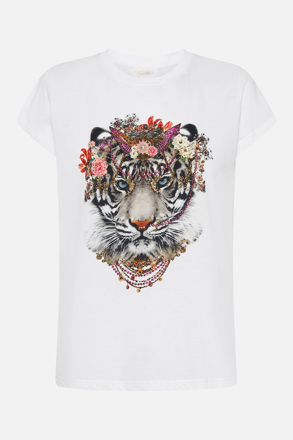 SLIM FIT  ROUND NECK T-SHIRT THE LEGEND OF ZIBA