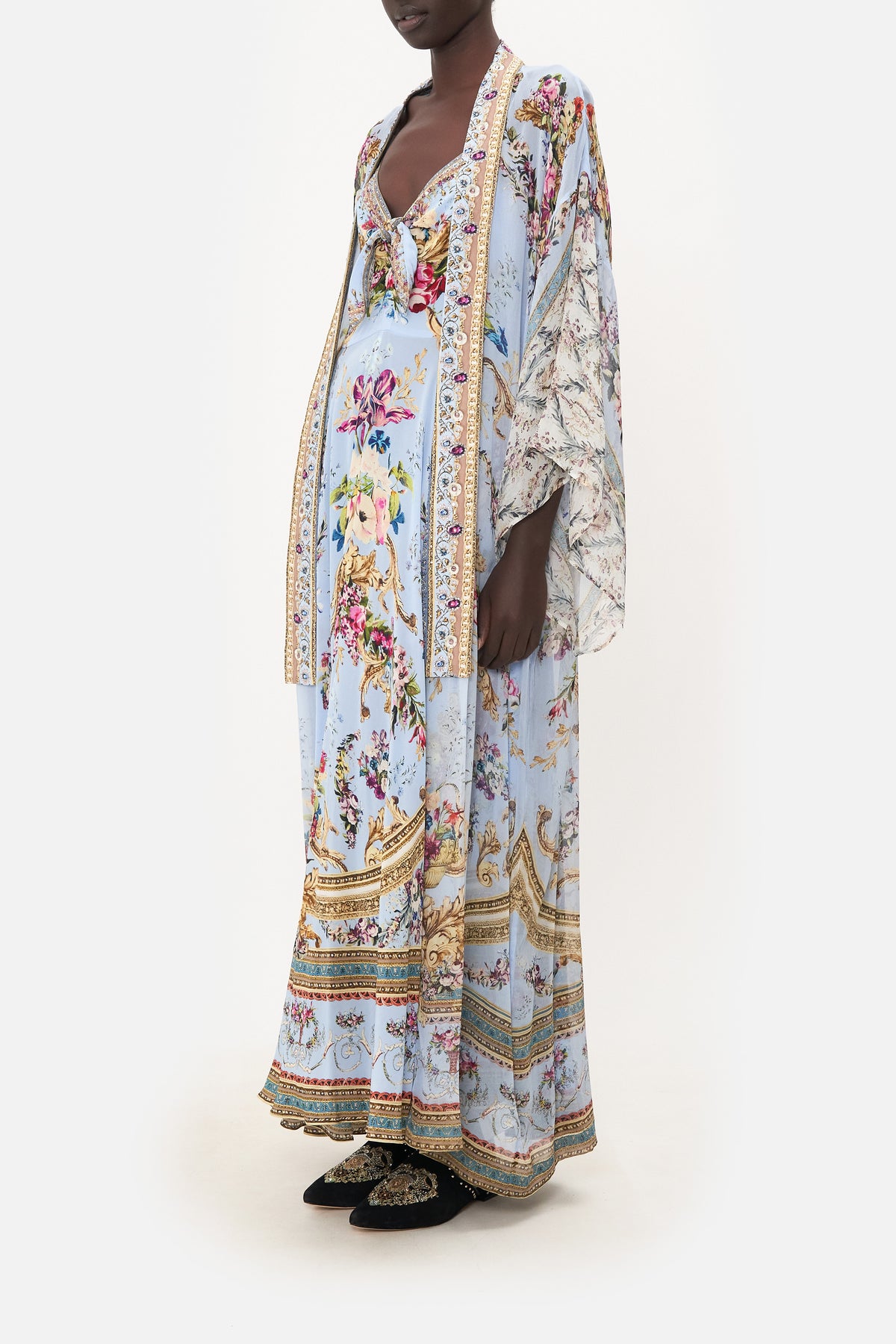 KIMONO COAT FLORAFUL