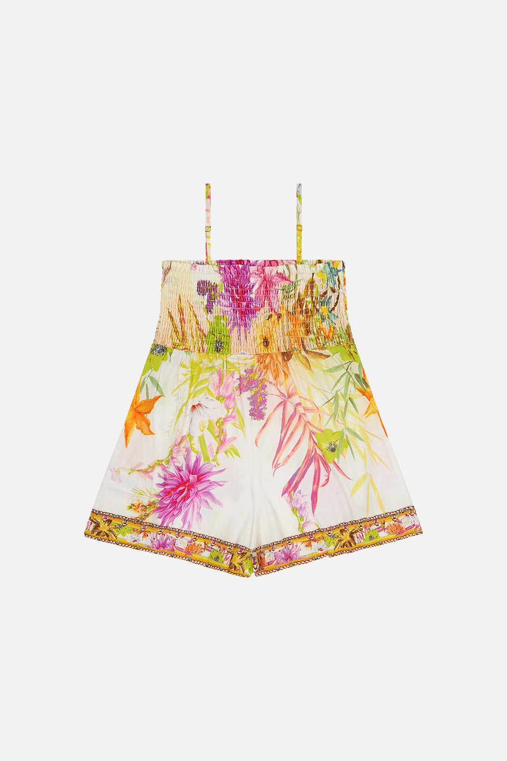 KIDS PLAYSUIT WITH SHIRRING 12-14 HOW DOES YOUR GARDEN GROW