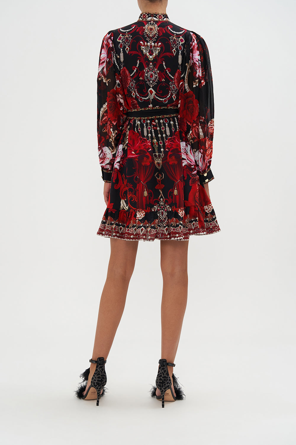 DROP SLEEVE SHIRT DRESS SISTERHOOD OF THE ROSE