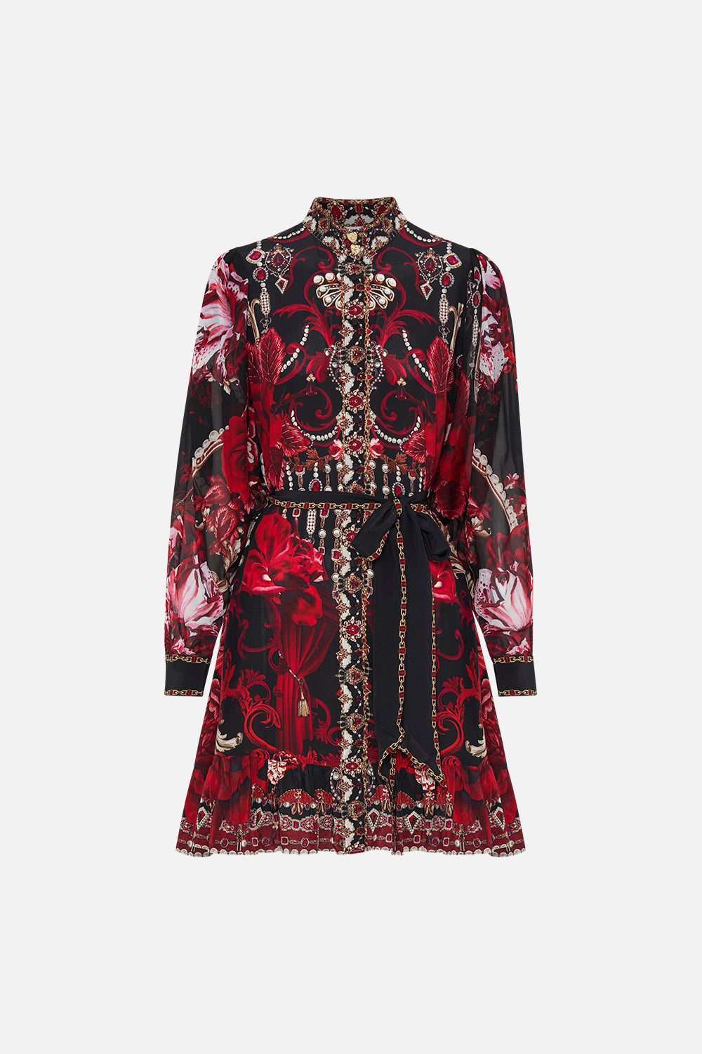 DROP SLEEVE SHIRT DRESS SISTERHOOD OF THE ROSE