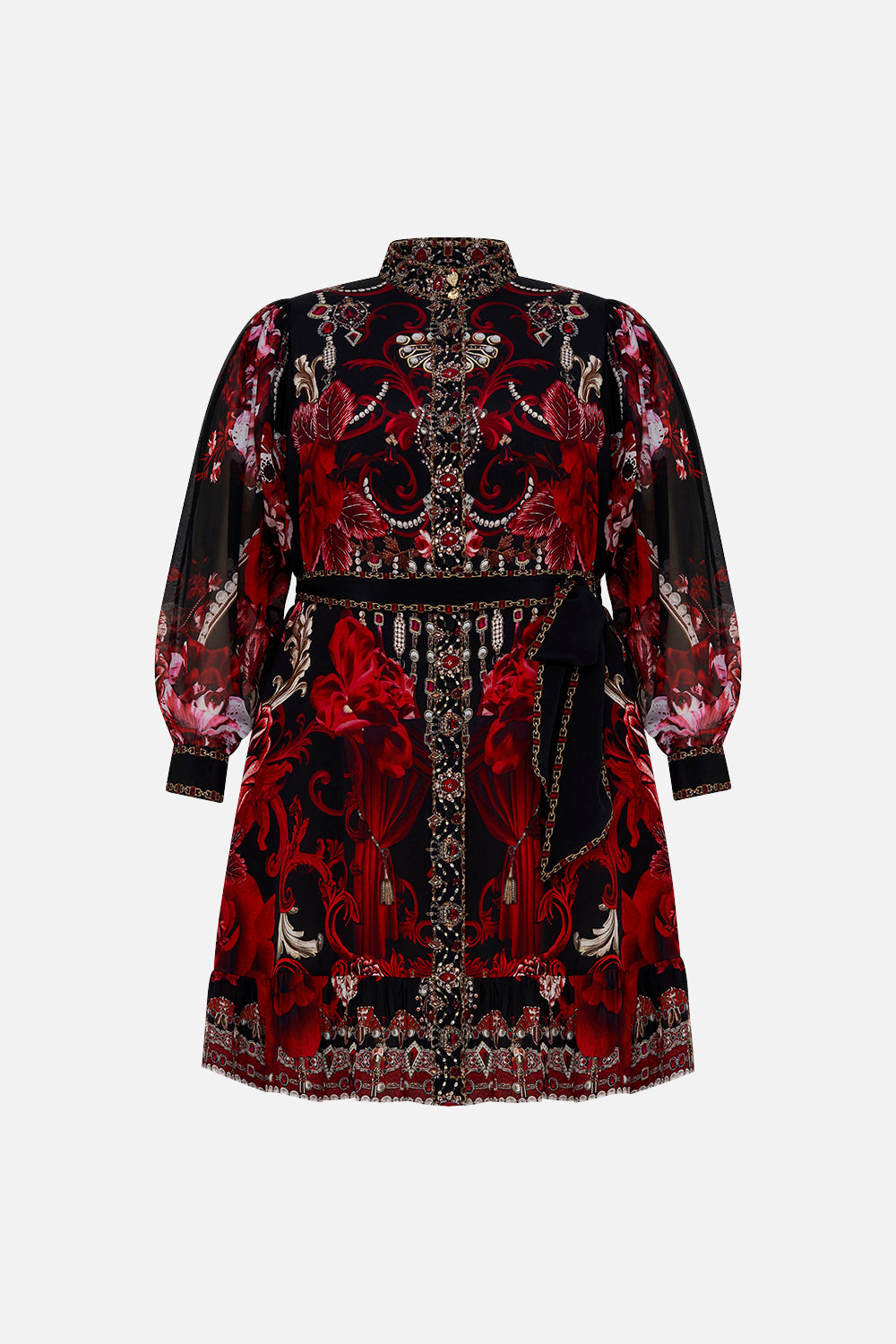 DROP SLEEVE SHIRT DRESS SISTERHOOD OF THE ROSE