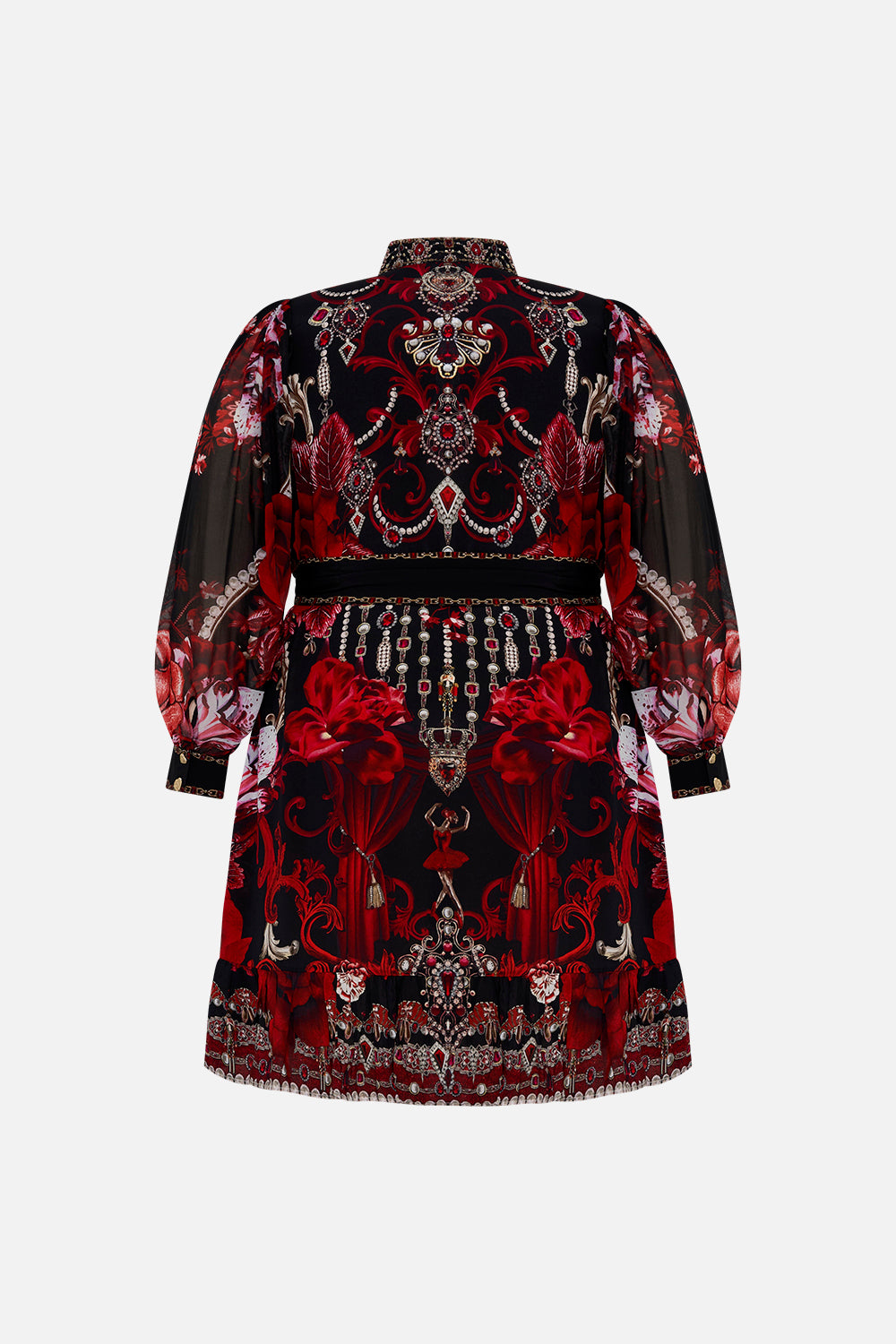 DROP SLEEVE SHIRT DRESS SISTERHOOD OF THE ROSE