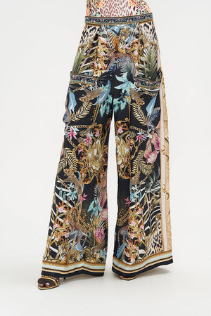 WIDE LEG TROUSER WITH FRONT POCKETS CHILD OF THE WILD