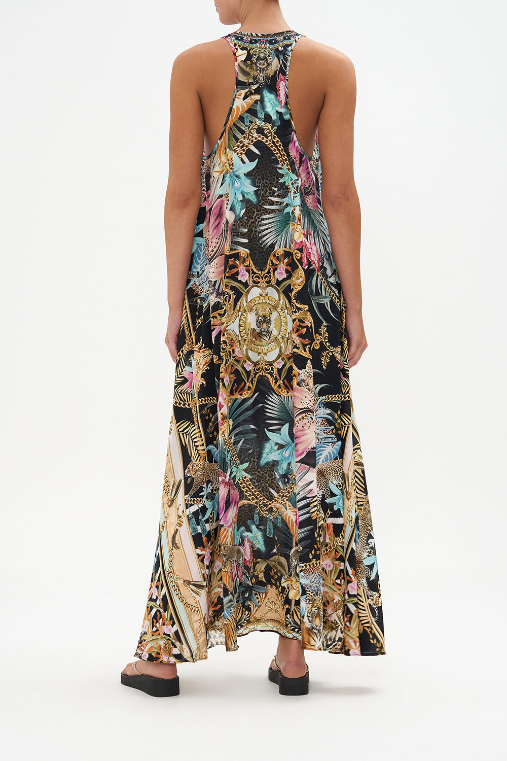 V NECK RACERBACK DRESS CHILD OF THE WILD