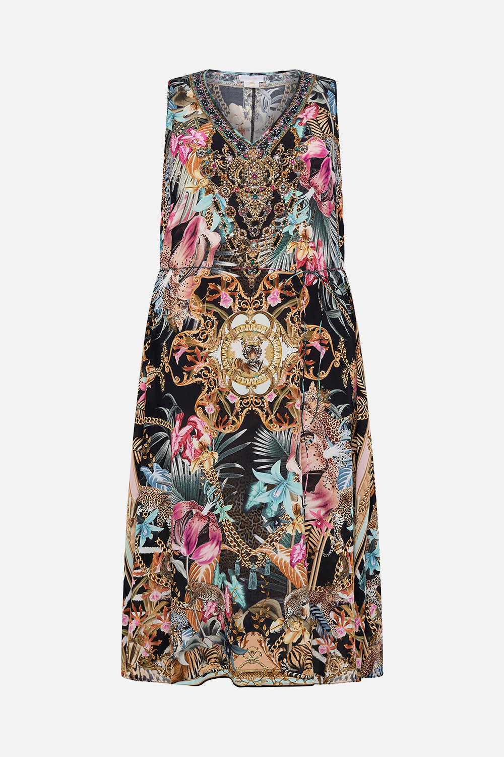 V NECK RACERBACK DRESS CHILD OF THE WILD