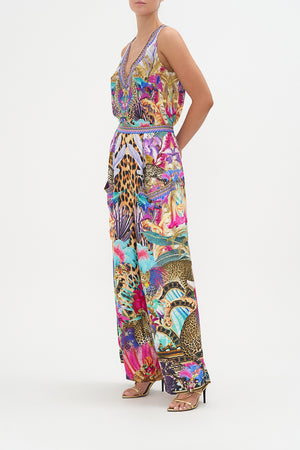 WIDE LEG TROUSER WITH FRONT POCKETS MERRY GO ROUND