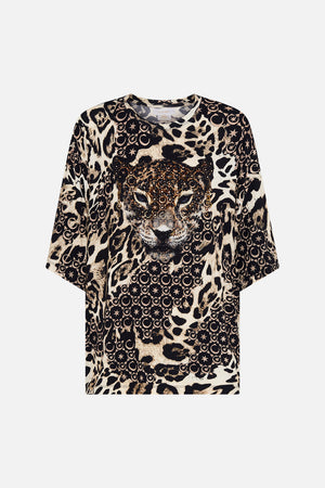 RELAXED BODY AND SLEEVE TEE WILDCAT SOIREE
